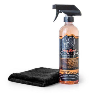 Jay Leno's Garage Leather Cleaner & Microfiber Combo