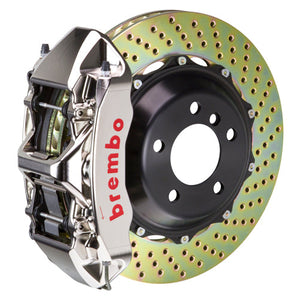 Brembo GTR Big Brake System | (F) 6-Piston Billet Monobloc Calipers | 380x32mm (15") 2-Piece Discs - FRONT