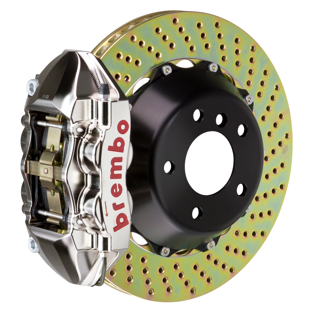 Brembo GT Big Brake System | (F) 4-Piston Billet Monobloc Calipers | 365x29mm (14.4'') 2-Piece Discs