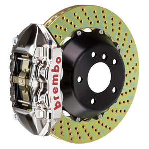 Brembo GTR Big Brake System | (R) 4-Piston Billet Monobloc Calipers | 380x28mm (15") 2-Piece Discs - FRONT