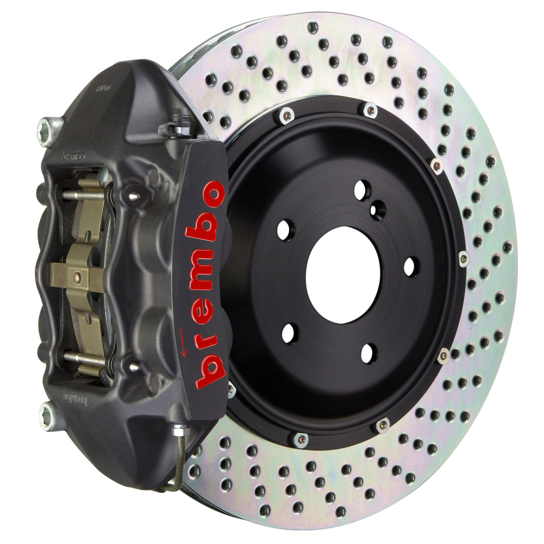 Brembo GT Big Brake System | (F) 4-Piston Cast Monobloc Calipers | 365x29mm (14.4'') 2-Piece Discs