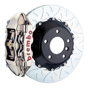 Brembo GTR Big Brake System | (R) 4-Piston Billet Monobloc Calipers | 380x28mm (15") 2-Piece Discs - FRONT