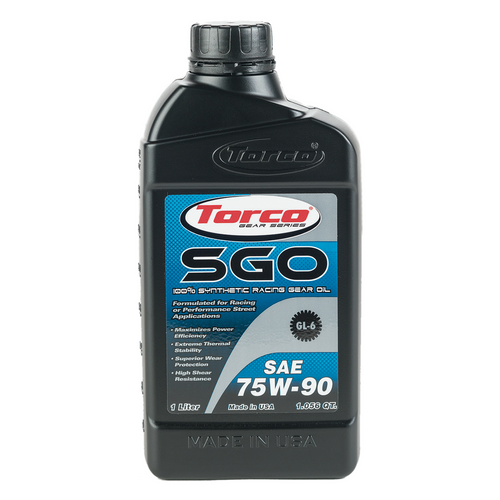 TORCO SGO Synthetic Racing Gear Oil, 75w90